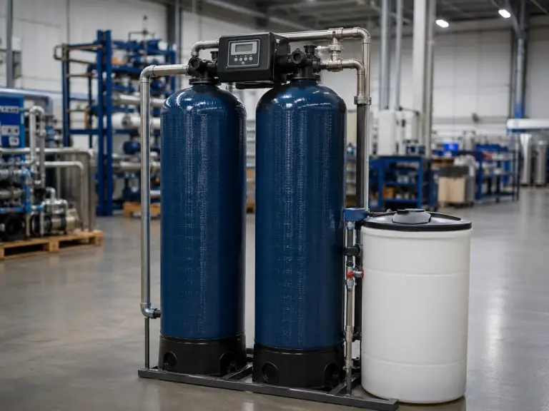 Compact softeners for smaller spaces